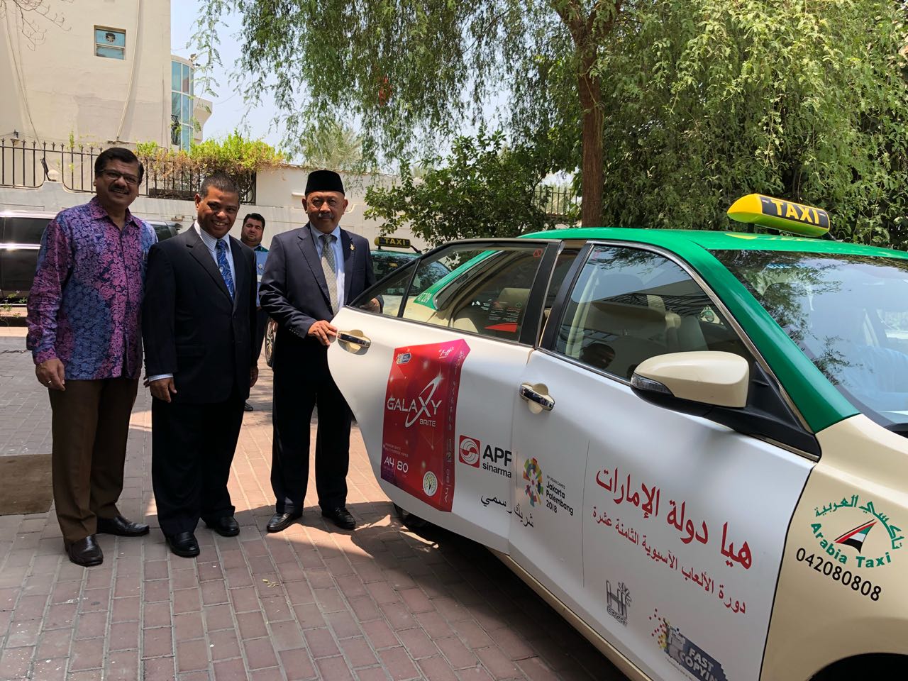 Gaung Asian Games Ke-18 Sampai Uni Emirat Arab